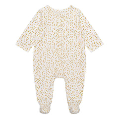 Rose in April - Amalia Jersey Mini Heart-Patterned Pajama | Mustard