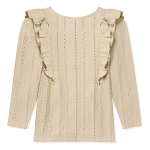 Fliink - Gabby Organic Cotton Sweater | Ecru