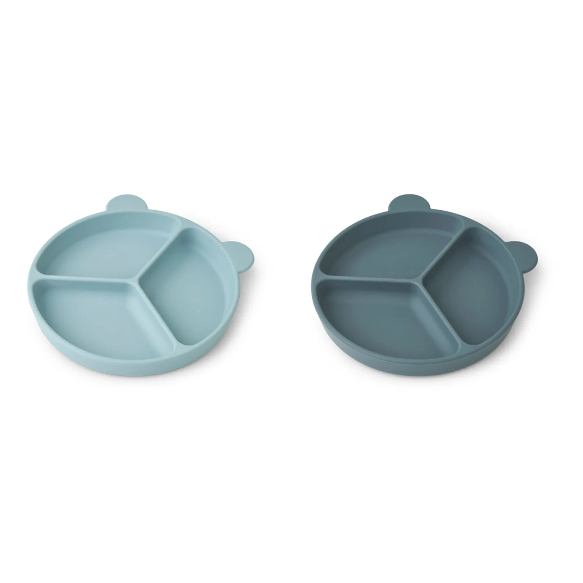 Liewood - Stacy Non-Slip Plates - 2-piece Set | Blue
