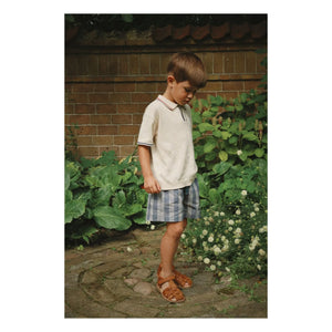 Konges Sløjd - Polo Mio Organic Cotton Knit | Ecru