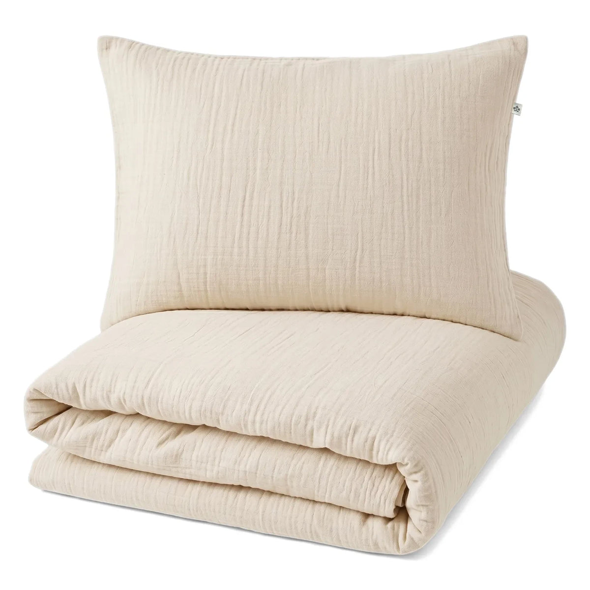 Editions Aimable - Paulette duvet cover set | Ivory Gauze