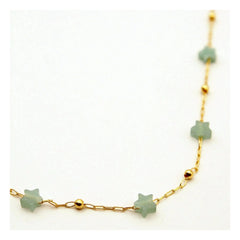 Adorabili - Stone Star Necklace | Gold