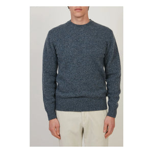 Hartford - Shetland Sweatshirt | Indigo Blue