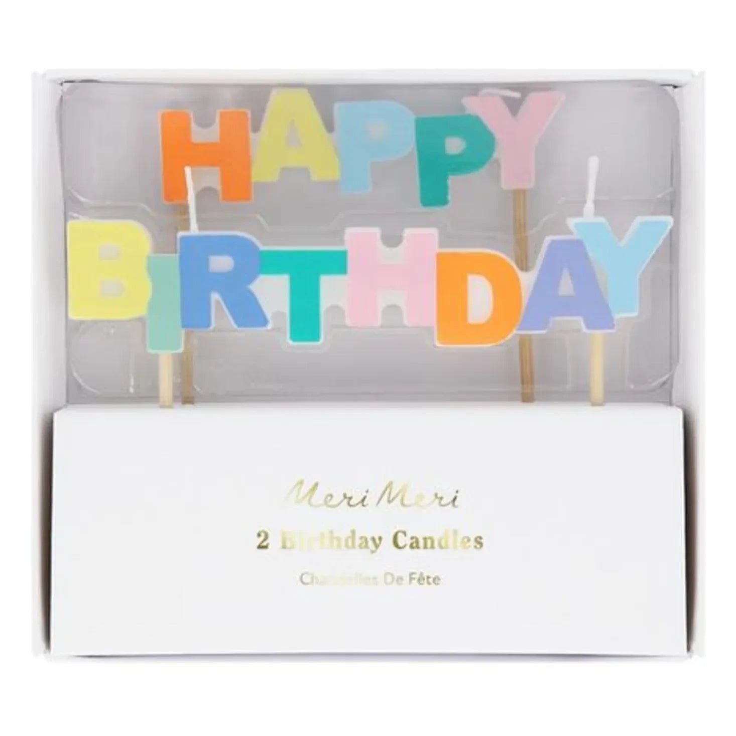 Meri Meri - Happy Birthday Candle