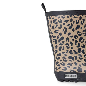 Liewood - Mason Leopard Rain Boots | Brown