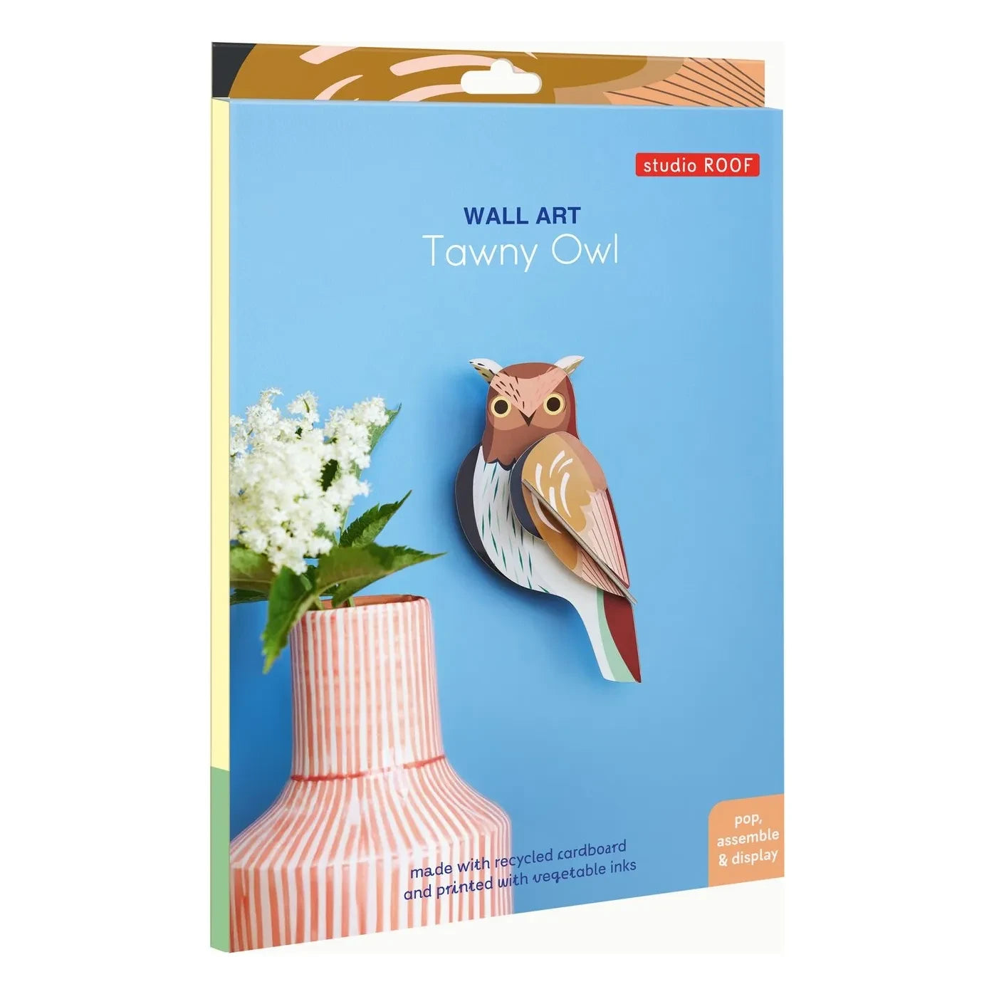 Studio Roof - Owl Wall Decor | Brown