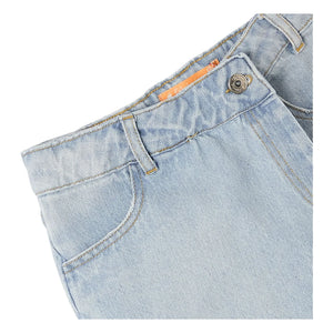 Fabula - Light Blue Denim Short Skirt