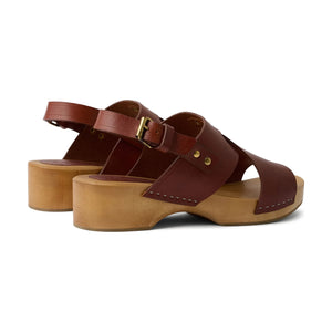 Soeur - Amy Deri sandaletler | Mahogany