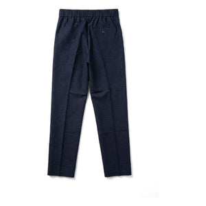 Pomandère - Cotton Gabardine Pants | Night Blue