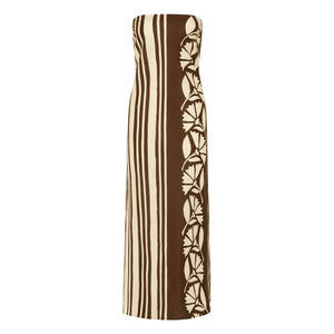 Soleil Soleil - Maeve Clove Coconut Keten Elbise | Kahverengi