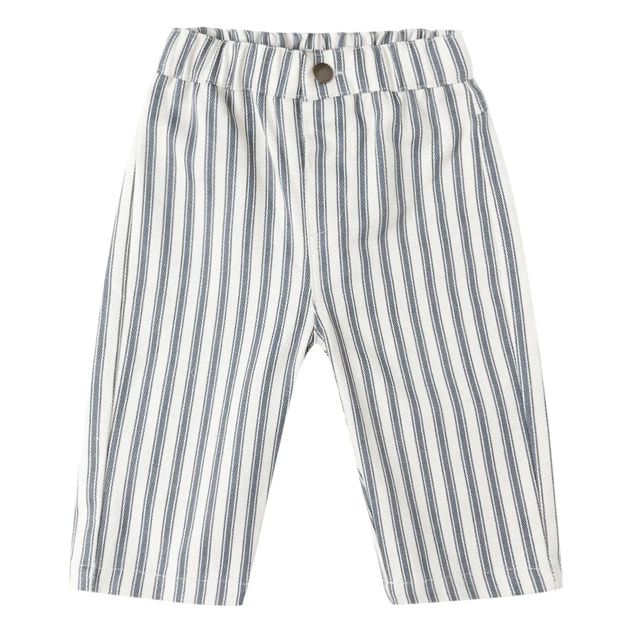Quincy Mae - Grayson Organic Denim Pants | Gray Blue