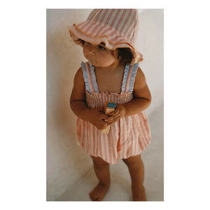 Lilinoa - Mona Stripe Jumpsuit | Powder Pink