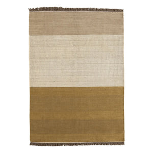 Nanimarquina - Tres Striped Rug, Elisa Padrón | Mustard