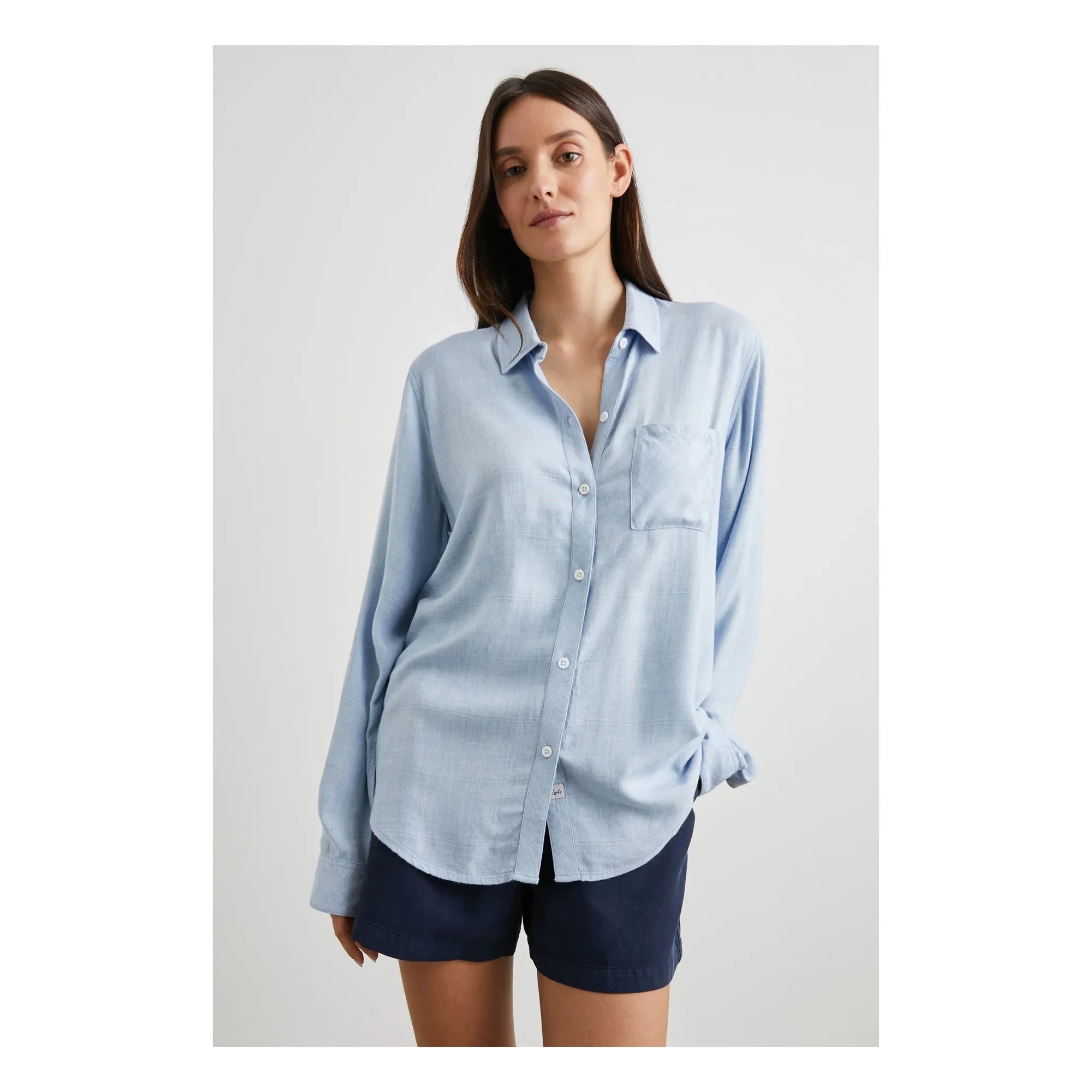 Rails - Light Blue Hunter Shirt