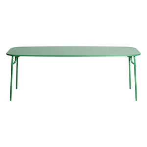 Petite Friture - Weekend Rectangular Table | Mint Green