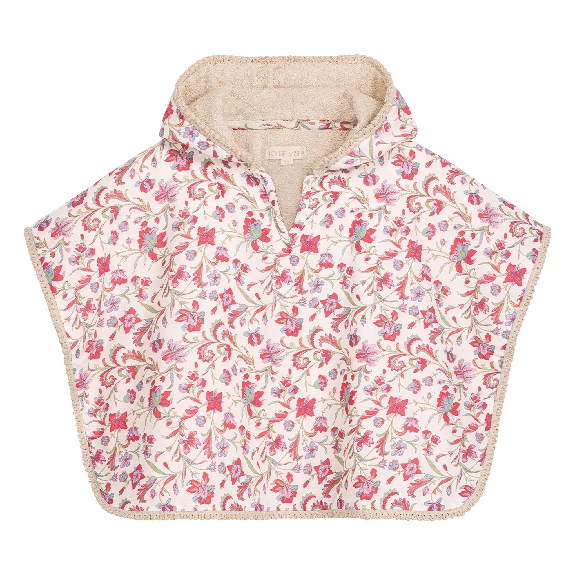 Louise Misha - Organic Cotton Mael Bath Cover | Cream