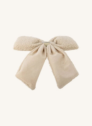 Bloomingville - Ruby Bow Christmas Ornament | Beige