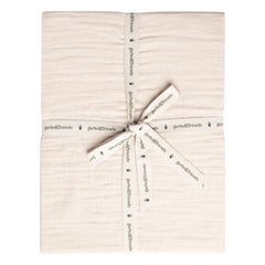 garbo&friends - Cotton Muslin Fitted Sheet | Nude