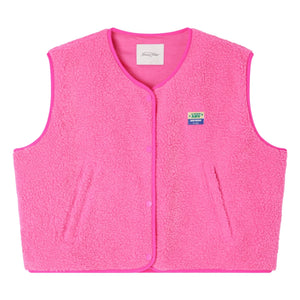 American Vintage - Hoktown Sleeveless Vest | Fluorescent Pink