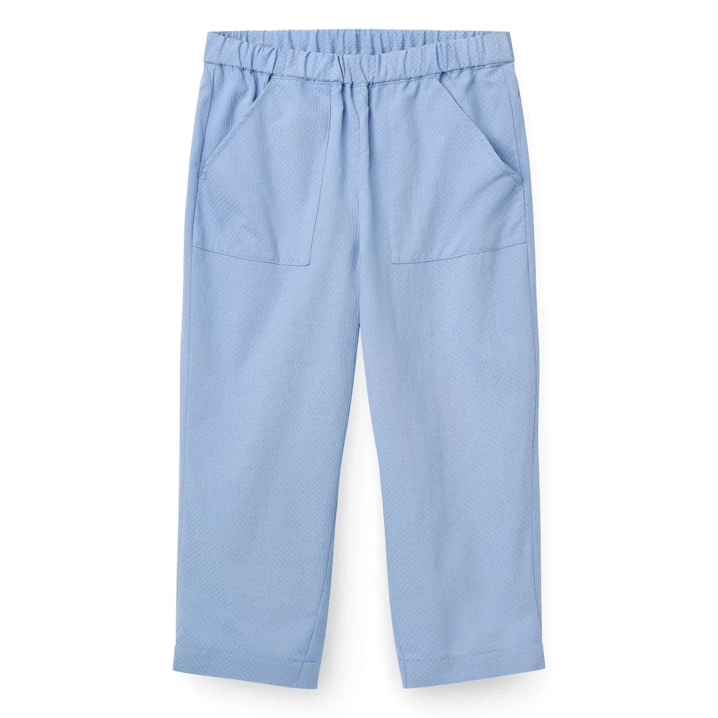 Copenhagen Colors - Organic Cotton Large-Pocket Trousers | Light Blue
