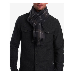 Barbour - Galingale Tartan Atkı | Gri mavi