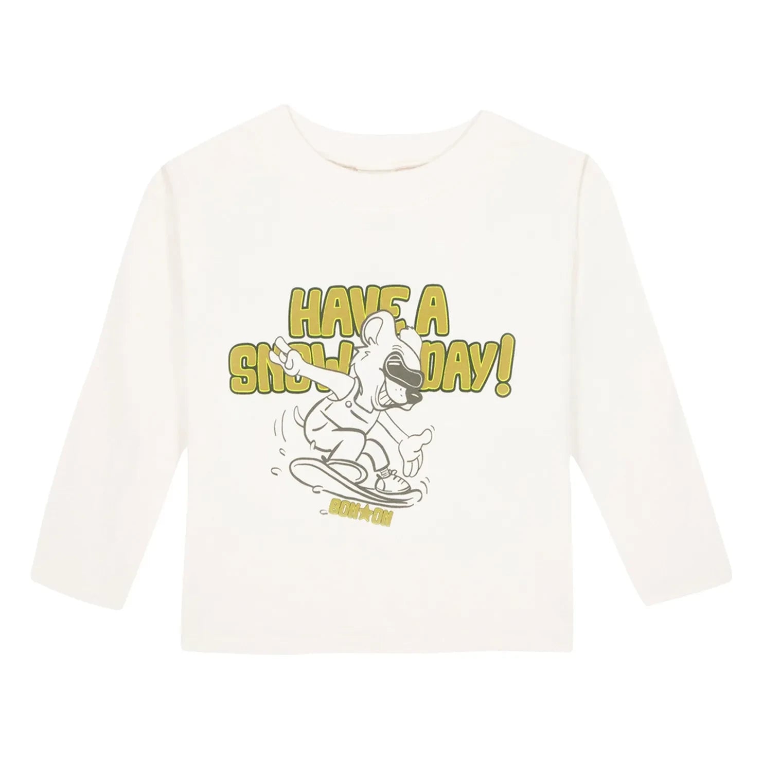 Bonton - Laurel Snow T-Shirt | Ecru