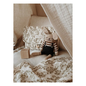 Main Sauvage - Romper with Soft Toy Bunny | Black
