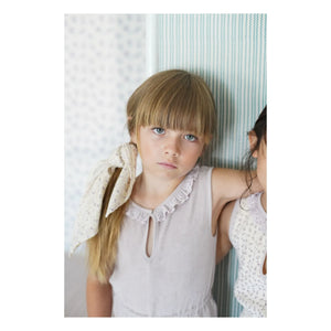Soor Ploom - Organic Cotton Eponge Club Romper | Beige Pink