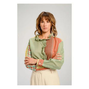 Virginia of Vinster - Udaipur bluz | Yeşil