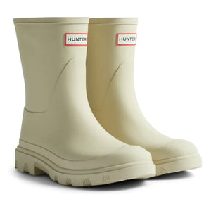 Hunter - Downpour Rubber Short Boots | Ivory