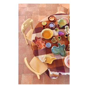 HKliving - Stoneware Coffee Cup | Orange