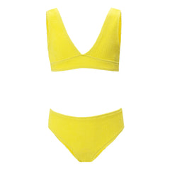 Sorbet Island - Aqua 2-Piece Swimsuit | Yellow