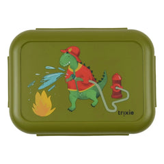Trixie - Yemek Kutusu Klipsleri İtfaiyeci Bay Dino | Yeşil