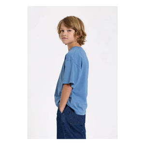 Smallable Kid - Nils Organic Cotton T-Shirt | Blue