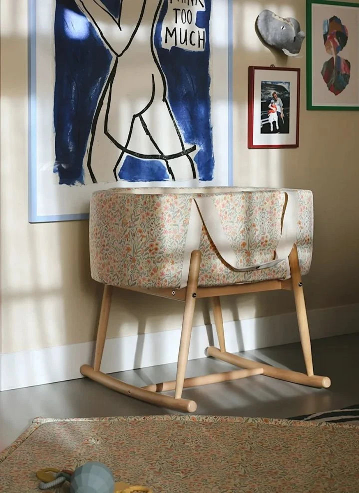 Charlie Crane - Kuko Baby Bassinet - Charlie Crane x Mushie