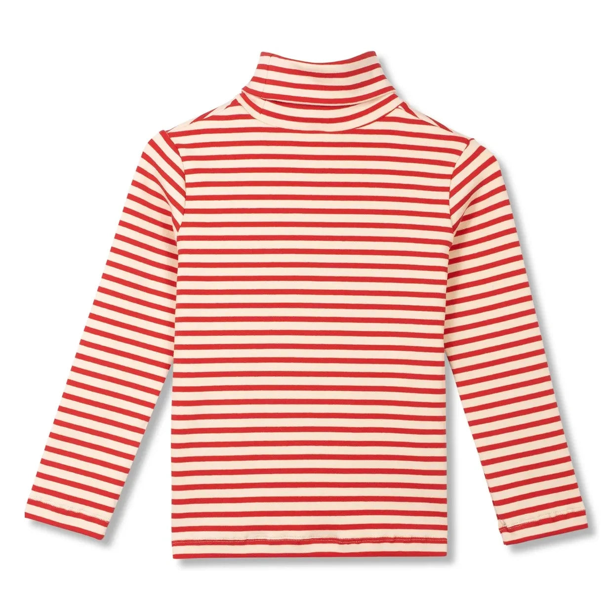 Wynken - Striped Turtleneck | Red