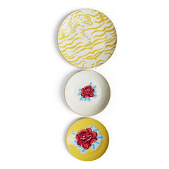 Lisa Corti - Indian Tiger Plate Set - 3-Piece Set | Gold