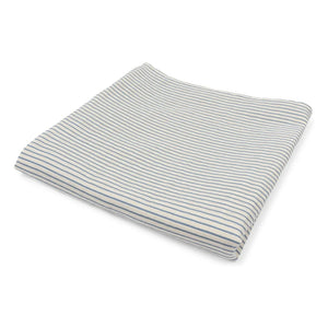 Konges Sløjd - Striped Organic Cotton Swaddle | Blue