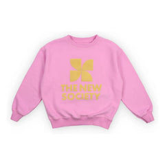 The New Society - TNS Logo Sweatshirt | Pink