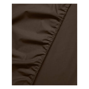 Suite 702 - Organic percale elastic sheet - Brown | Coffee