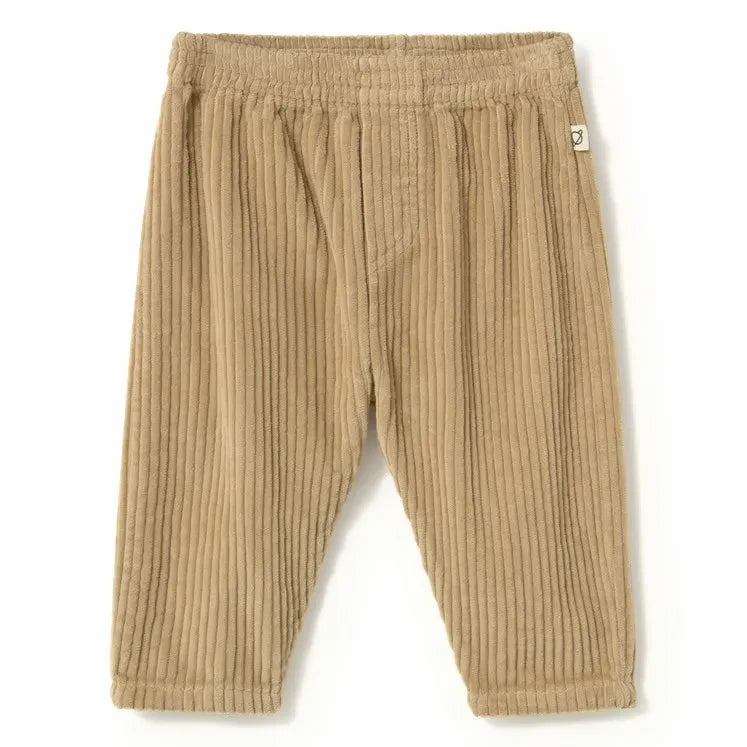Cozmo - Miki Corduroy Organic Cotton Trousers | Beige