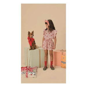 Fabula - Short Polka Dot Cord | Red