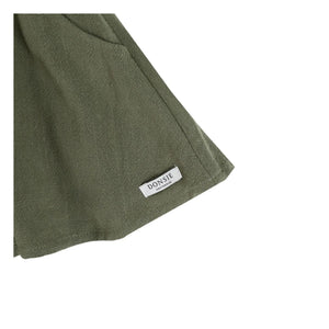 Donsje - Mazena Linen Shorts | Dark Khaki