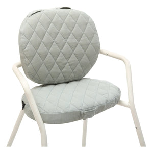 Charlie Crane - Tibu Cotton Muslin Seat Cushions for Chairs | Green