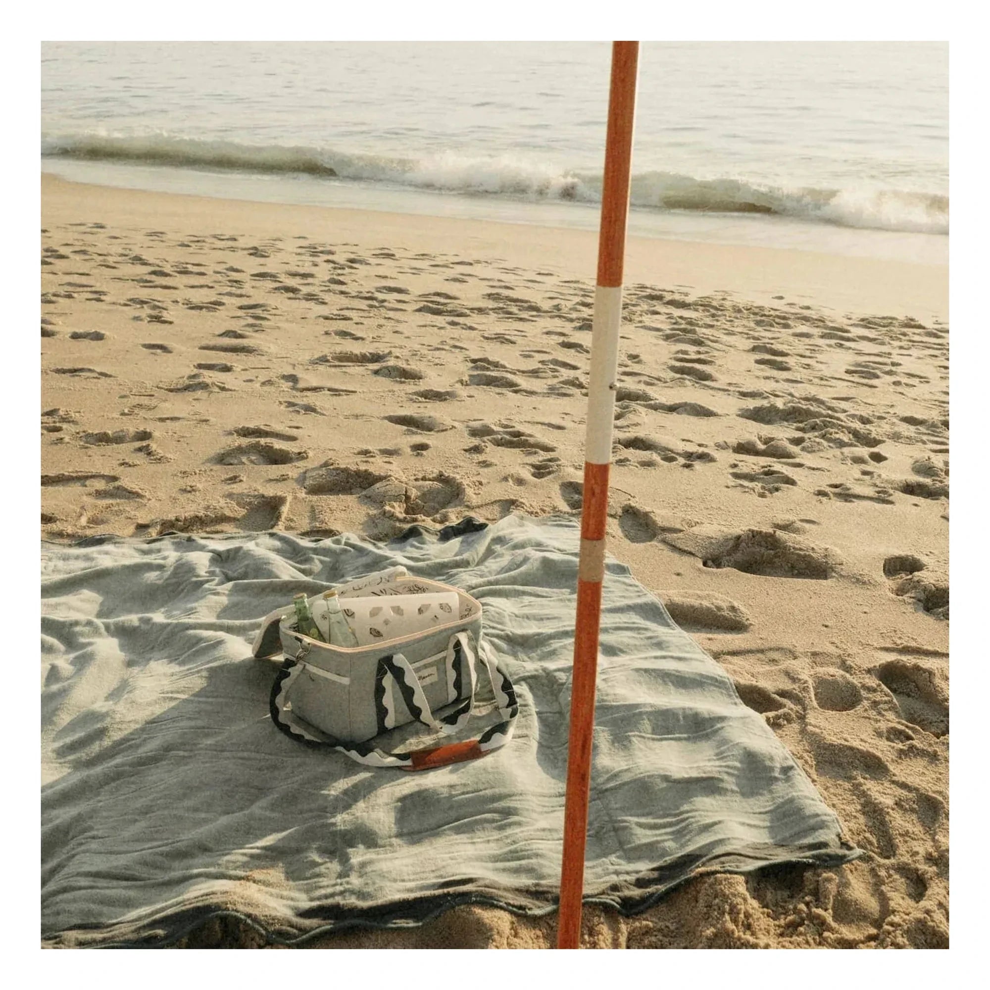 Business & Pleasure Co. - Perforated Beach Towel | Green
