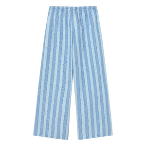The Tiny Big Sister - Floral Pants | Blue