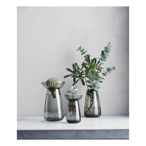 Kinto - Aquaculture Glass Vase | Gray