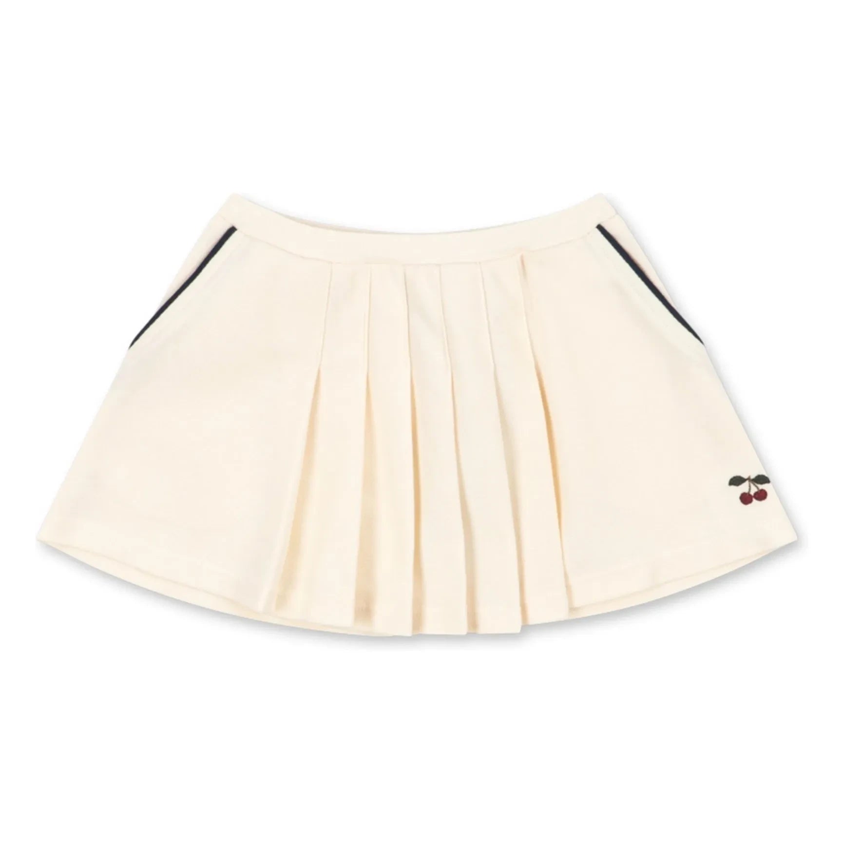 Konges Sløjd - Florita Cerises organic cotton skirt | Ecru
