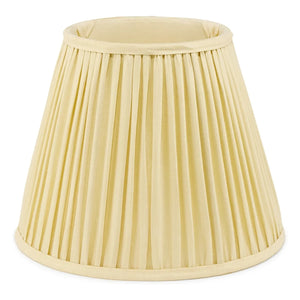Doing Goods - Kiara Silk Lampshade | Pale Yellow