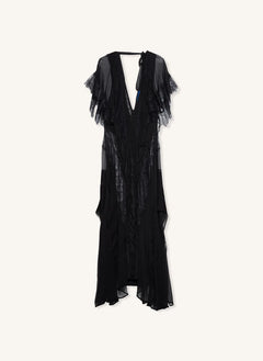 Mes Demoiselles - Gökyüzü Mavisi Elbise | Siyah